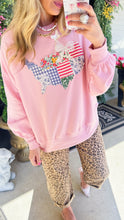 Pink American Patched Top
