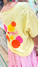 RESTOCK Yellow Smiley Face Tee
