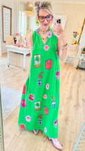 Kelly Green Postcard Maxi Dress