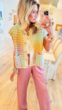 Rainbow Popcorn Sweater Vest