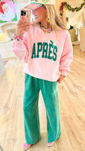 Light Pink and Green Après Sweatshirt