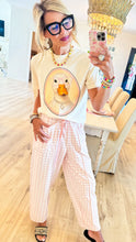 Goose Rhinestone Glasses Tee
