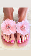 Pink Flower Sandals