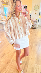 White Frayed Hem Skirt
