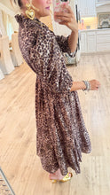 Leopard Print Maxi Dress