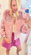 Dusty Pink Sequin Detail Jacket