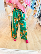 Green Tiger Wide Leg Pants