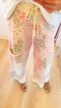 Floral Mineral Washed Terry Pants
