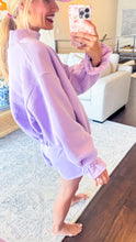 Lavender Mockneck Short Set