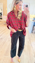 Velvet Stone High Rise Flocked Barrel Jeans