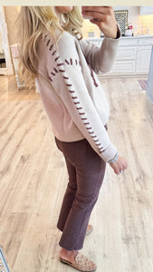 Latte Horse Knit Sweater
