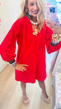 Red Reece Caryn Lawn Mini Dress
