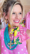 Multi Turquoise Beaded Necklace
