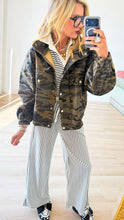 Black Stripe V-Neck Pant Set
