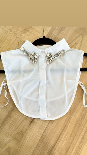 White Undershirt Collar