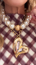 Pearl Gold Accent Necklace
