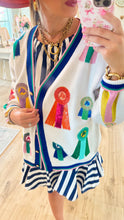 Queen Of Sparkle Racehorse Ribbon Cardigan