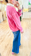 Fuchsia Fleece Sweatshirt