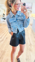 Denim Bow Jacket