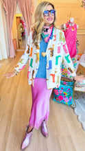 Multi Cowgirl Boot Blazer
