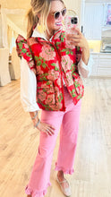 Rose Straight Leg Ruffle Hem Pants