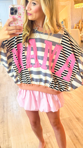 Multi Color Mama Mix Match Top