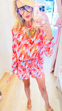 Deal of The Day Pink Fiji Breeze Pajama Short Set