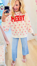 Merry Polka Dot Sweatshirt