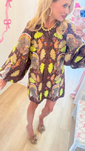 Queen of Sparkle Plaid and Turkey Button Up Dress