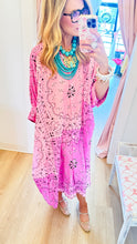 RESTOCK Pink Multi Paisley Pattern Maxi Dress