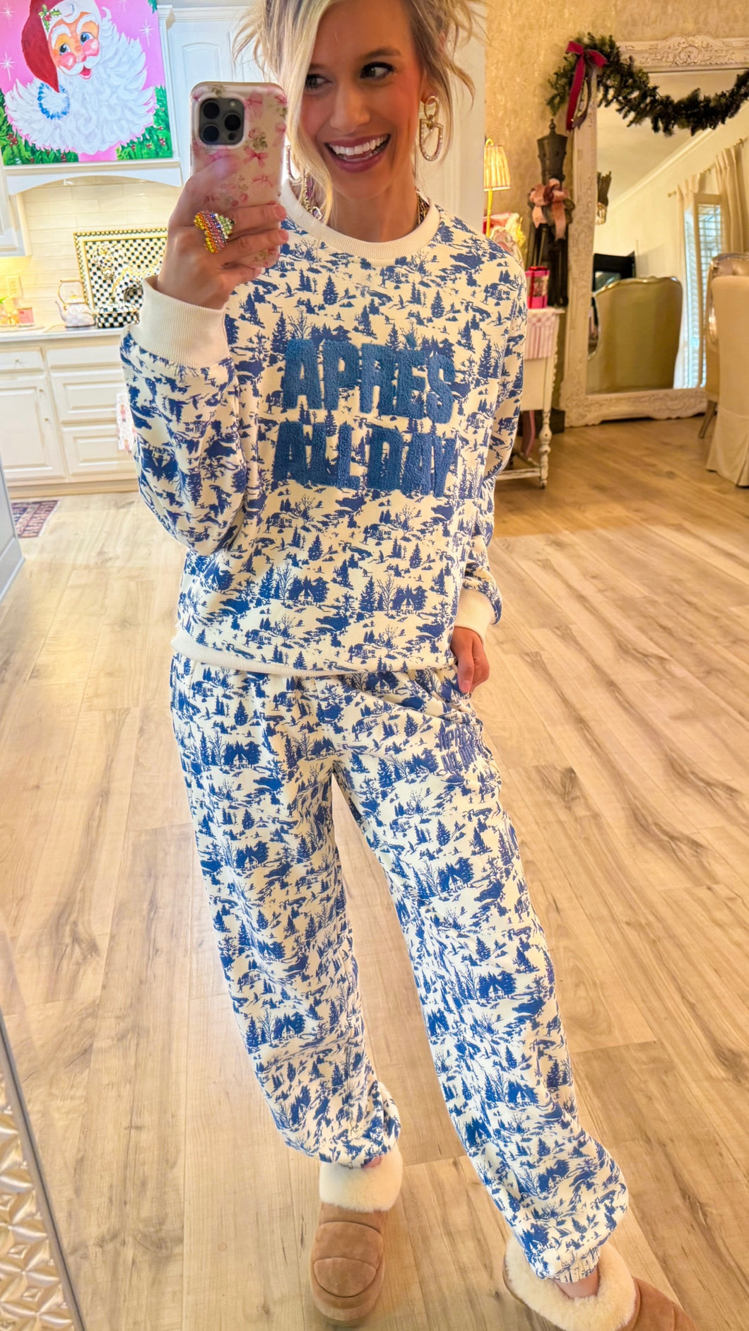 Ecru Après All Day Jogger Set