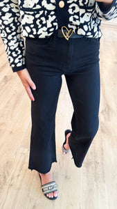 Just Black Denim Black Wide Leg Jeans