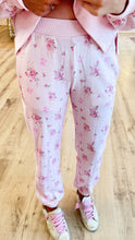 Pink Floral Zip-Up Set