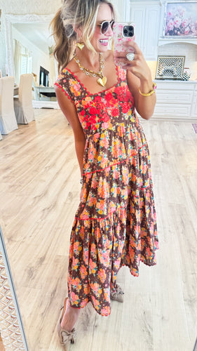 Sister Mary Brown Rosa Dress