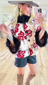 Ivy Jane Shadow Roses Jacket
