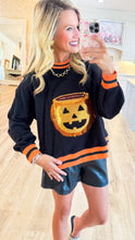 Queen of Sparkle Sequin Pumpkin Top