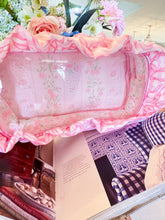 Pink Bow Clear Pouch