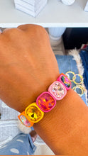 Pink and Orange Statement Bracelet