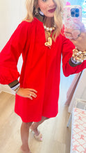 Red Reece Caryn Lawn Mini Dress