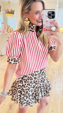 Leopard Print Skort