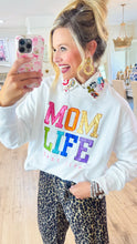 White Multi Color Button Long Sleeve Top