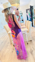 Queen of Sparkle Multi Crab Coverup