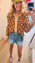 Deer Pattern Cardigan