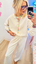 Multi Pastel Color Stone Lariat Necklace