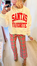 Santa's Favorite Cropped Sweatshirt