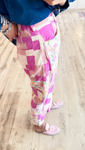 Peony Pink Patch Pants