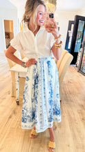Off White Pearl Ruffle Sleeve Top