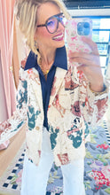 Ivory Multi Western Lace Detail Blazer