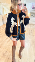 THML Black Horse Knit Cardigan