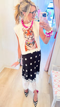 Tiger Rhinestone Collar Muscle Tee